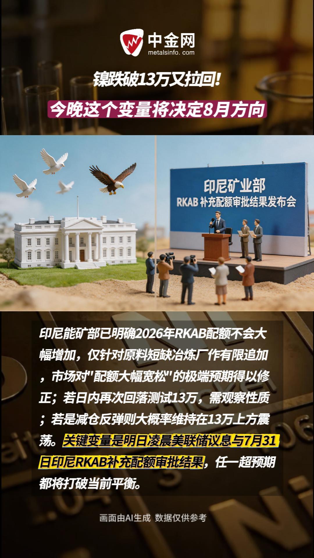 13w反复！镍反弹是陷阱还是机会？