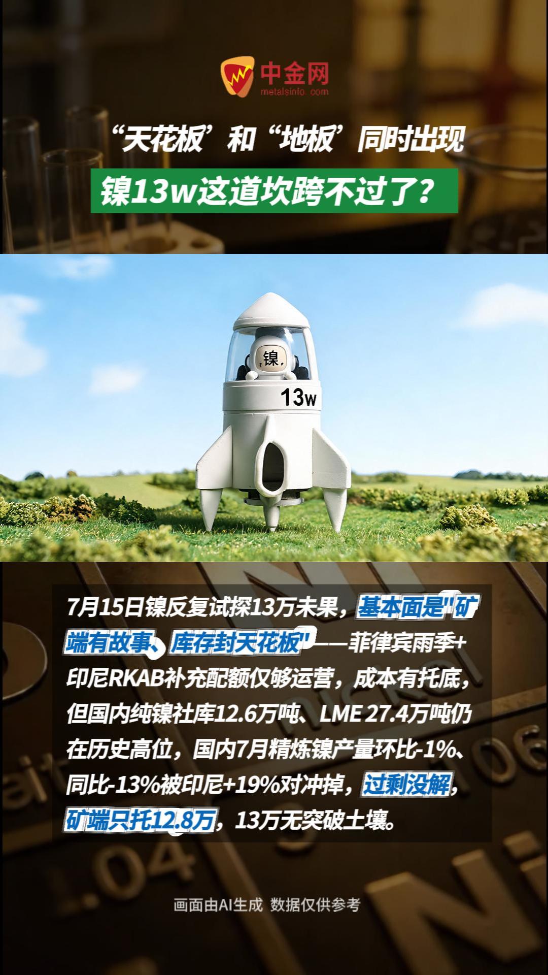 镍今天又没站上13万，到底在怕什么？